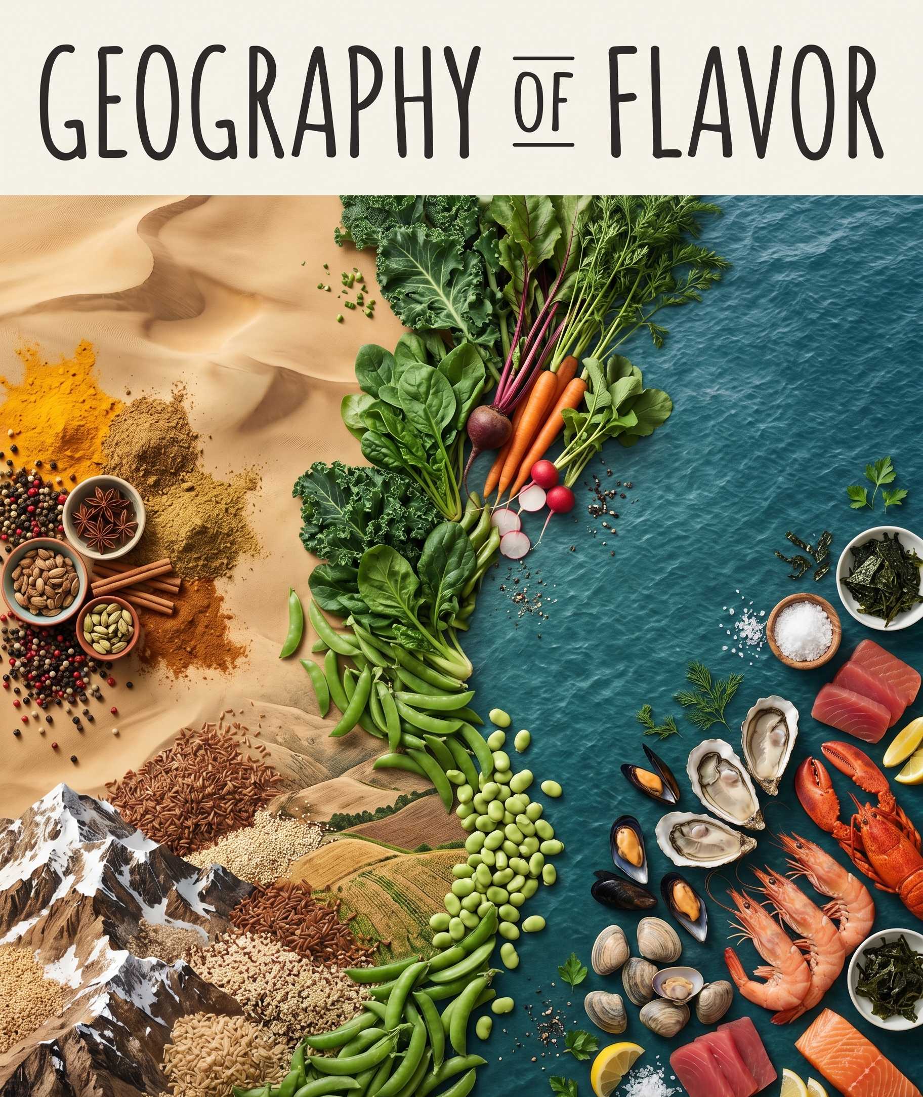 The Geography of Taste: How Landscapes Shape What We Eat